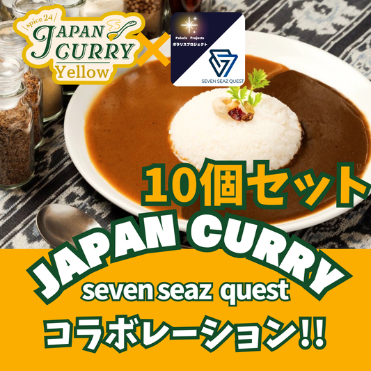 ポラリスプロジェクト/ジャパンカレー（イエロー）10個セット